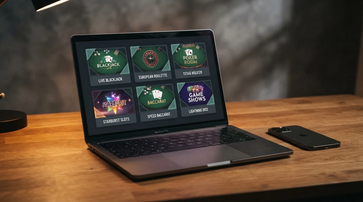 Une vue d'ensemble des interfaces de casino en ligne affichant des tables de blackjack live, avec les logos ou les noms des opérateurs du classement