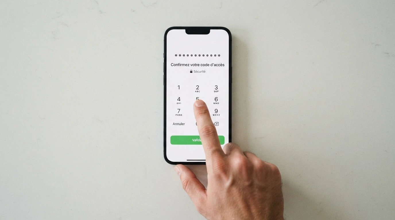 Gros plan sur la saisie d'un code PIN Paysafecard à 16 chiffres sur l'interface de caisse d'un casino en ligne
