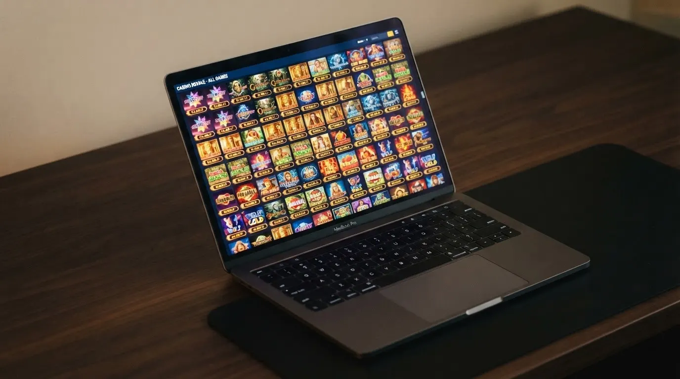 Une grille de machines à sous en ligne avec des jackpots progressifs et des thèmes variés